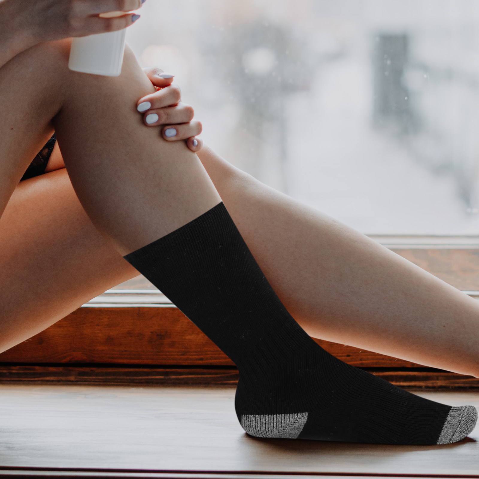 1 set di calze riscaldate USB, - Thermal Sock Winter recensione e prezzo
