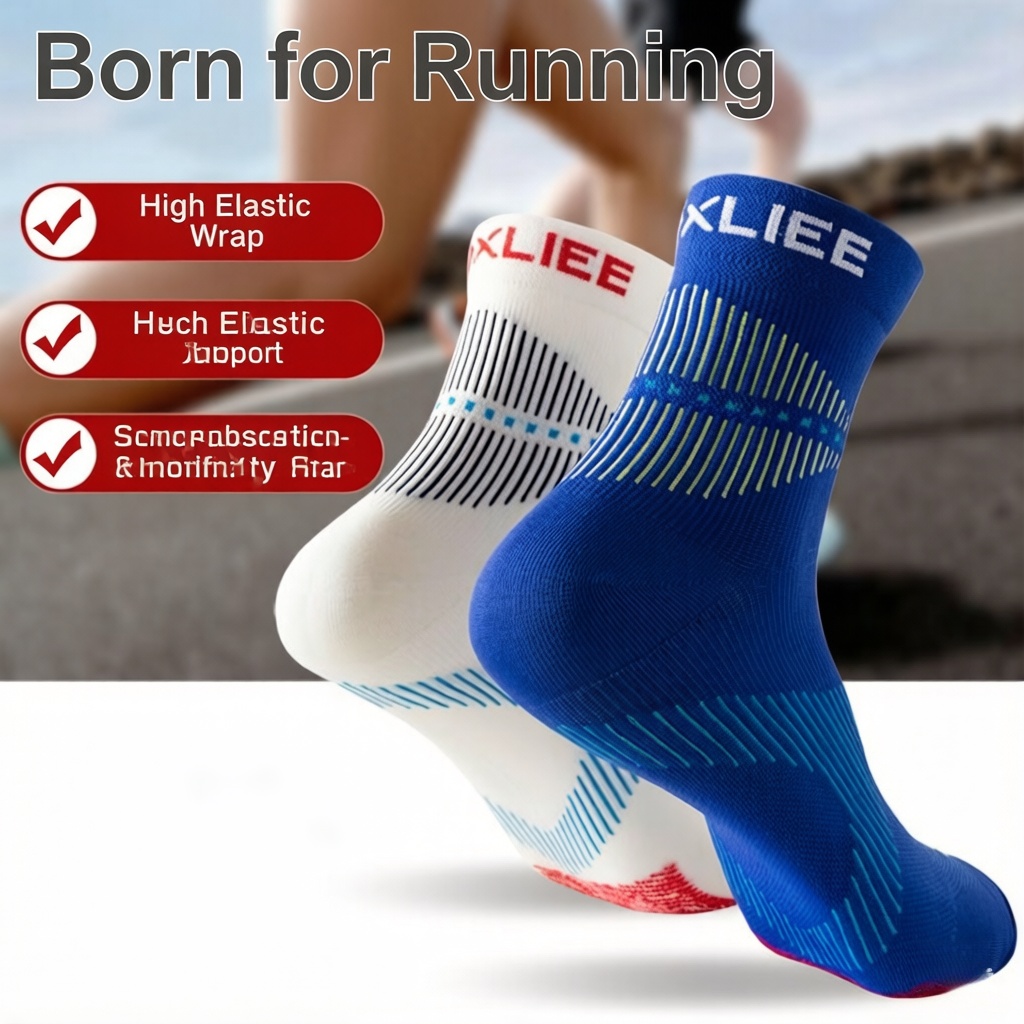 WRELS 1/2/3 paia di calze spor - Athletic Sock Cushion recensione e prezzo
