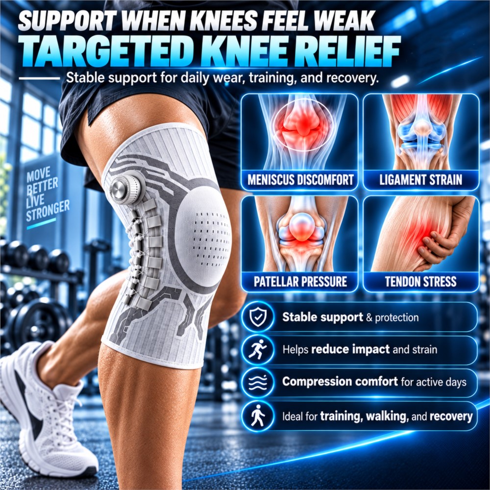 Tutore per Ginocchio con Manop - Compression Sleeve Calf recensione e prezzo