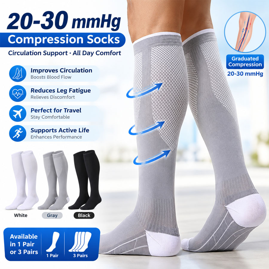 3/1 Paia di Calze a Compressio - Compression Sleeve Calf recensione e prezzo